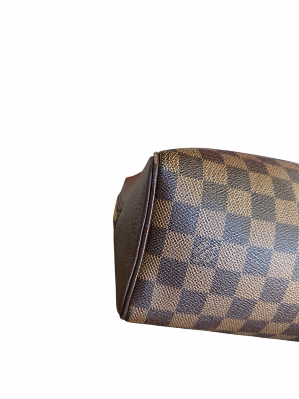 LOUIS VUITTON Damier Ebene Brera Handbag w/ COA - Picture 8 of 12
